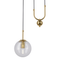 Підвіс FJ Сounterweight Е27 60W Gold + Clear 250433-100004399
