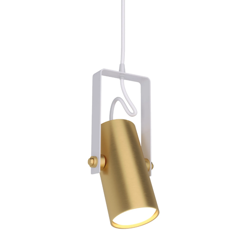 Підвісний спот золотий з чорним GU10 Gold+White SpoteTube 250733-100005628