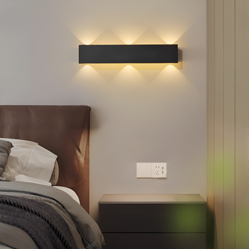 Настіний світильник чорний L-30/ 60/ 85/ 115 cm Led 4000K Black Line 250718-100005518