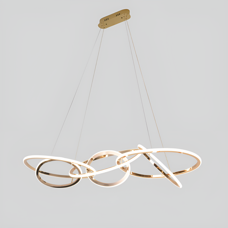 Люстра Wavy 4100К Gold L-130cm 250522-100004674