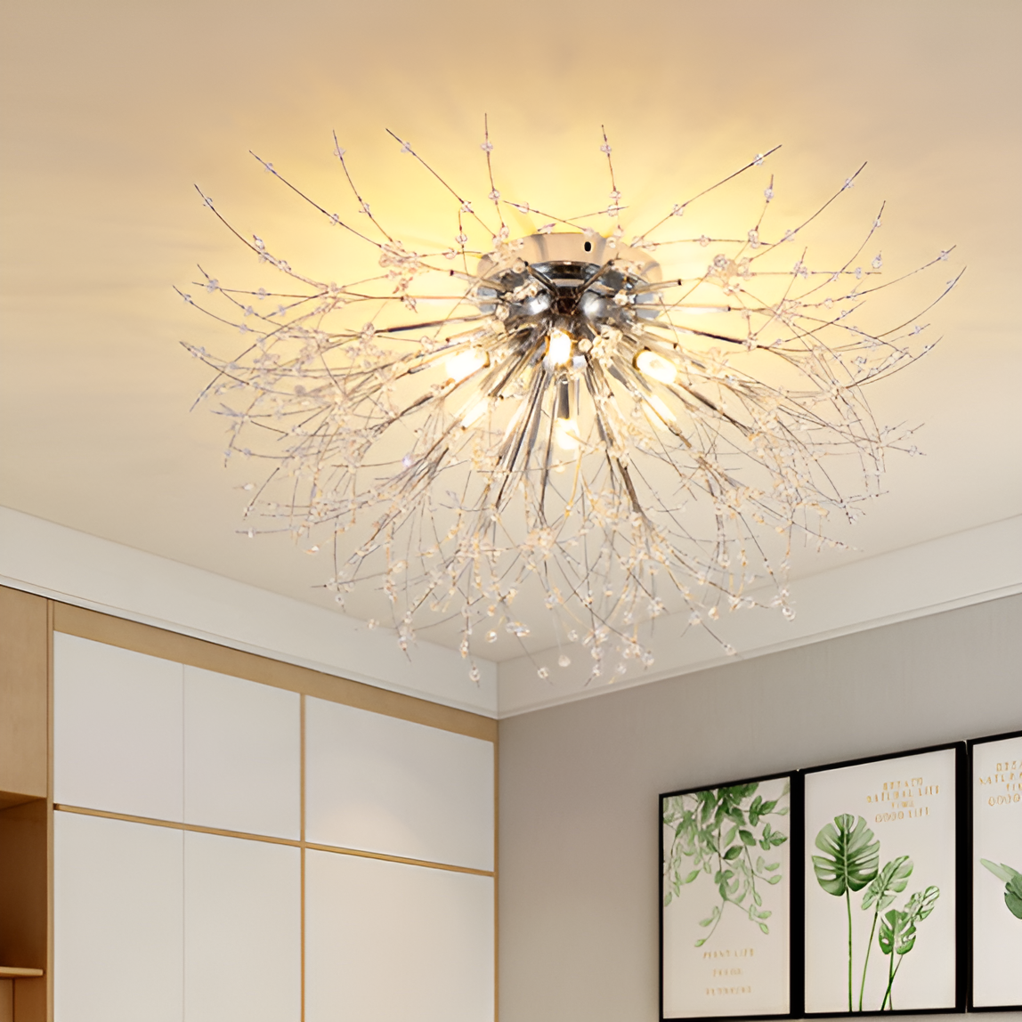 Люстра стельова Dandelion D-55cm Chrome G9 250618-100005053