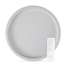 Ультратонка стельова біла кругла люстра з пультом керування D-50 cm Led 90W White Rondo 250864-100005734