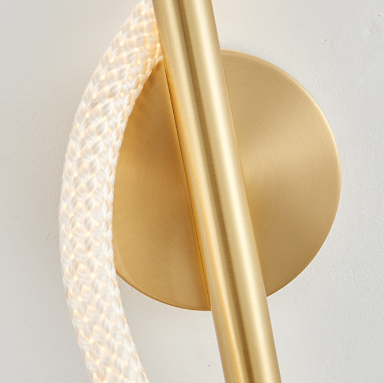 Бра Rope у 2-х розмірах H-40cm / H-60cm 4000K Gold 250418-100004604