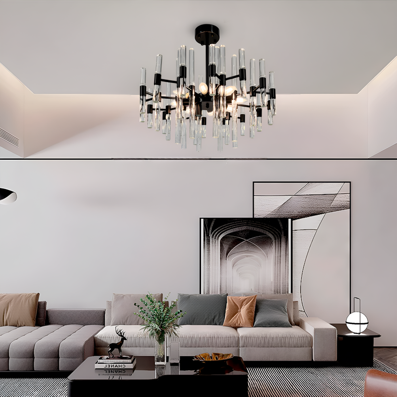Люстра Luxury Black H-57cm E27х10 250518-100004771