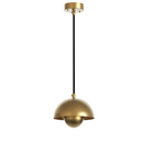 Підвісний світильник золотий D-20 cm E27 Gold Dome 250733-100005593