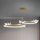Люстра підвісна Butterfly D-60+40cm Gold 250618-100005073