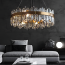 Люстра підвісна Crystal D-80cm 108W 3000-6000K Gold 250635-100005122