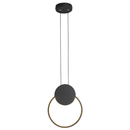 Підвісний світильник Clip circle 10W 4000К Black 250618-100005071