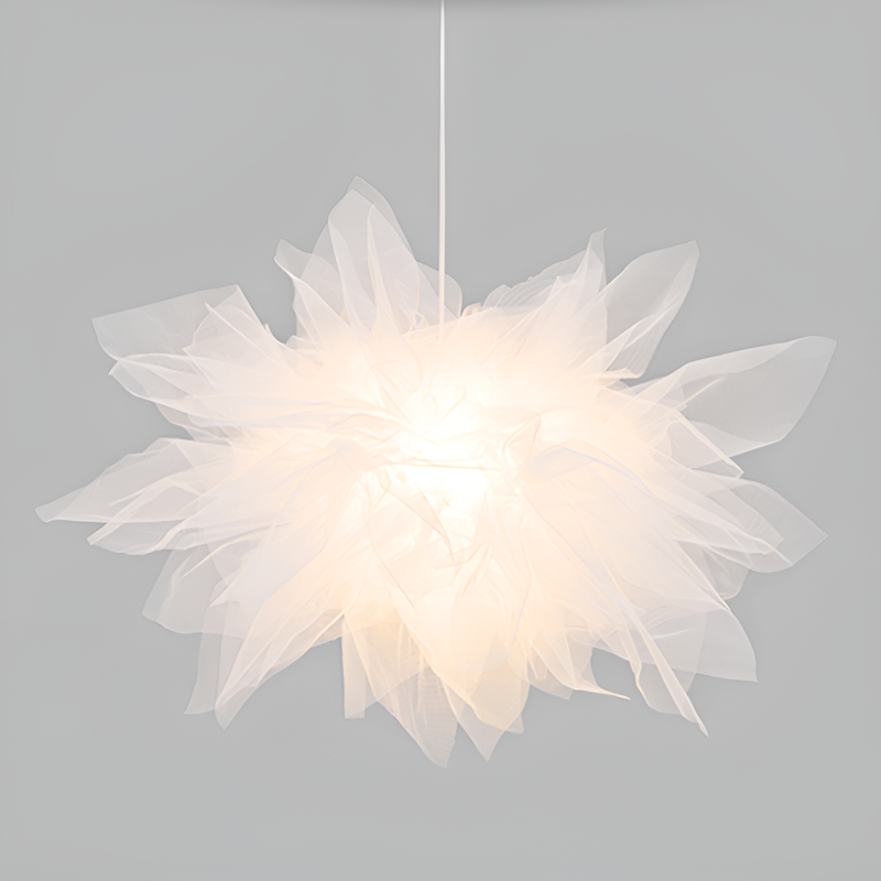 Підвісний світильник біла фата D-60 cm E27 White Organza 250218-100004192
