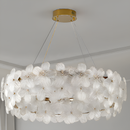 Люстра золота підвісна декоративна Квітка D-60cm E14x8 Gold Flower 250617-100005085