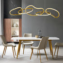 Люстра підвісна Circle Gold х5 L-100cm / L-120cm 86W 3000K-6000K 250618-100005043
