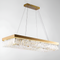 Люстра підвісна Crystal L-120cm 110W Gold 250617-100005081