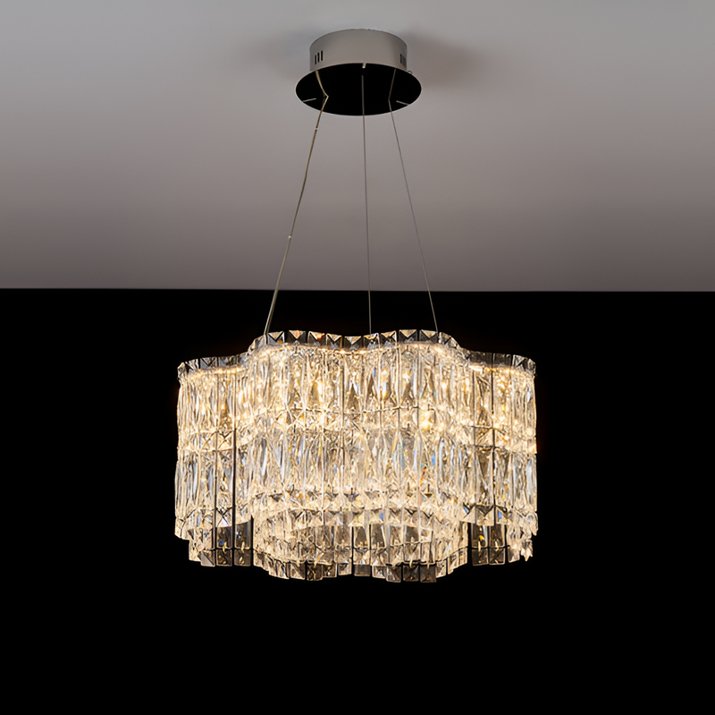 Люстра Crown Crystal Gold D-60cm 250488-100004487