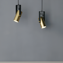 Підвісний спот золотий з чорним GU10 Gold+Black SpoteTube 250733-100005626