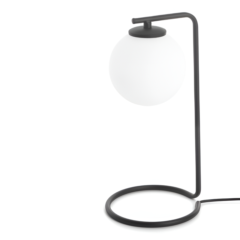 Настільна лампа Faro Bollo H-36cm Е14 Black 250563-100004821