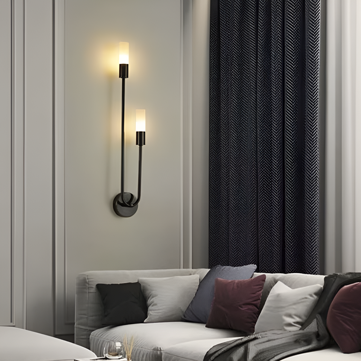 Бра Two light Black H-55cm G9 250518-100004731