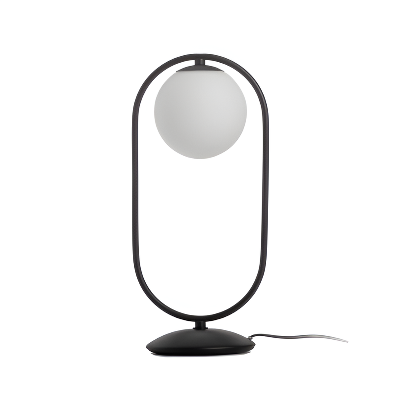 Настільна лампа Faro Bollo H-44.5cm E14 Black 250563-100004822