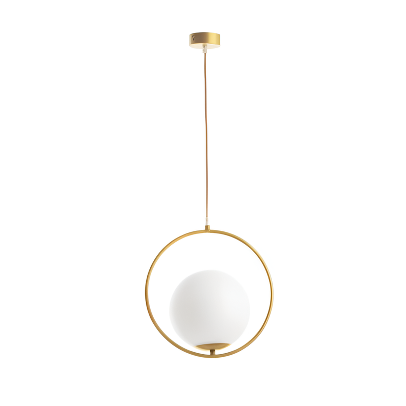 Підвісний світильник Faro Bollo Е27 D-32cm Gold 250563-100004823