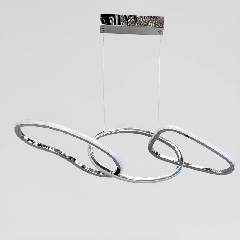 Люстра підвісна Circle Chrome х3 L-80cm 52W 4500K 250535-100005002