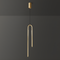 Підвісний Curve світильник Gold L-40cm 18W 250558-100004758