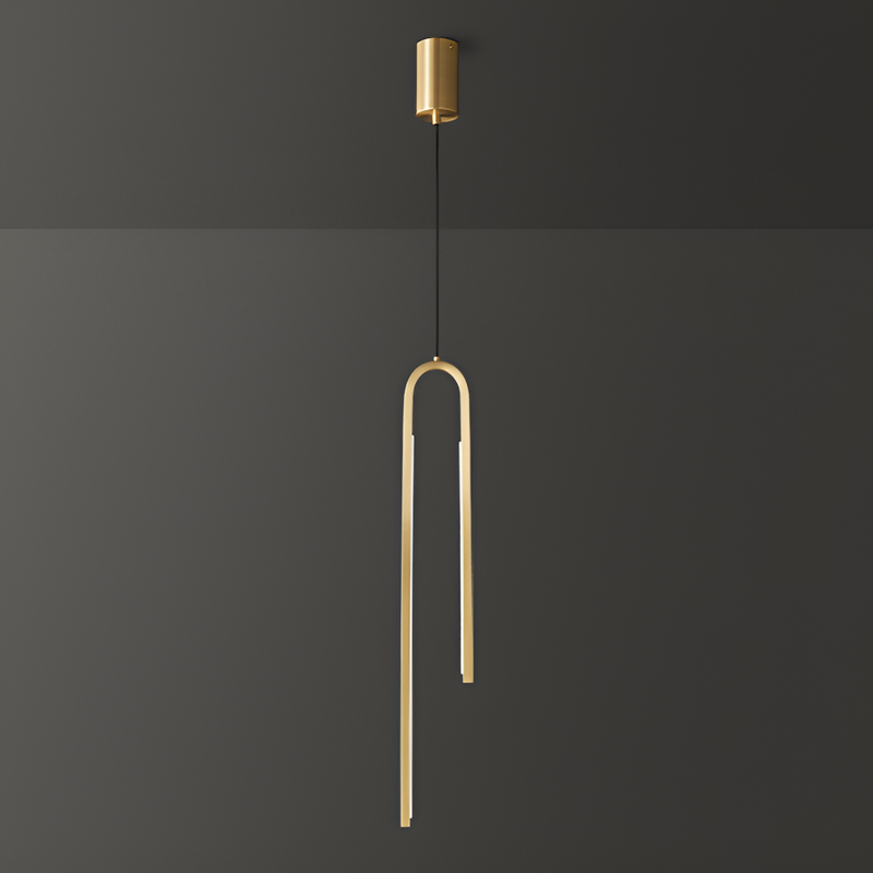Підвісний Curve світильник Gold L-40cm 18W 250558-100004758