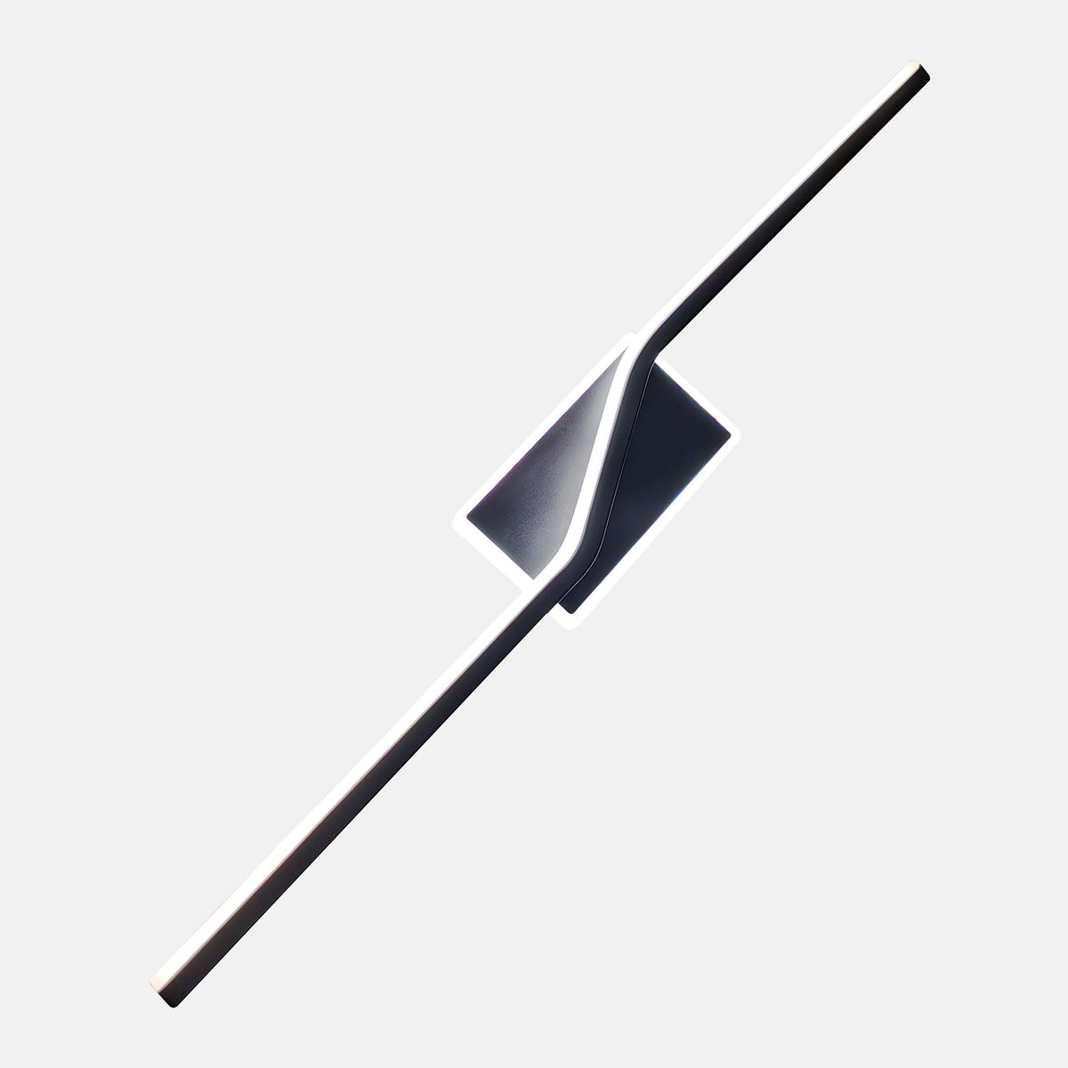 Настінний світильник чорний L-60cm / L-80cm Led 3000K-6000K Black Line 251174-100006727