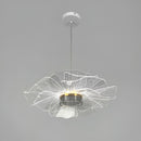 Люстра біла у вигляді квітки D-50 cm Led 4000K White Flower 250918-100002061