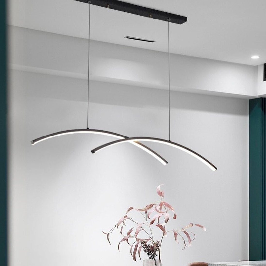 Підвісні світильники Arc 2 3000K-6000K L-100 cm Led 16W / L-120 cm Led 30W Black 240518-100003284