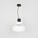 Підвісна люстра біла з абажуром D-40/50/60 cm E27 White 250918-100002084