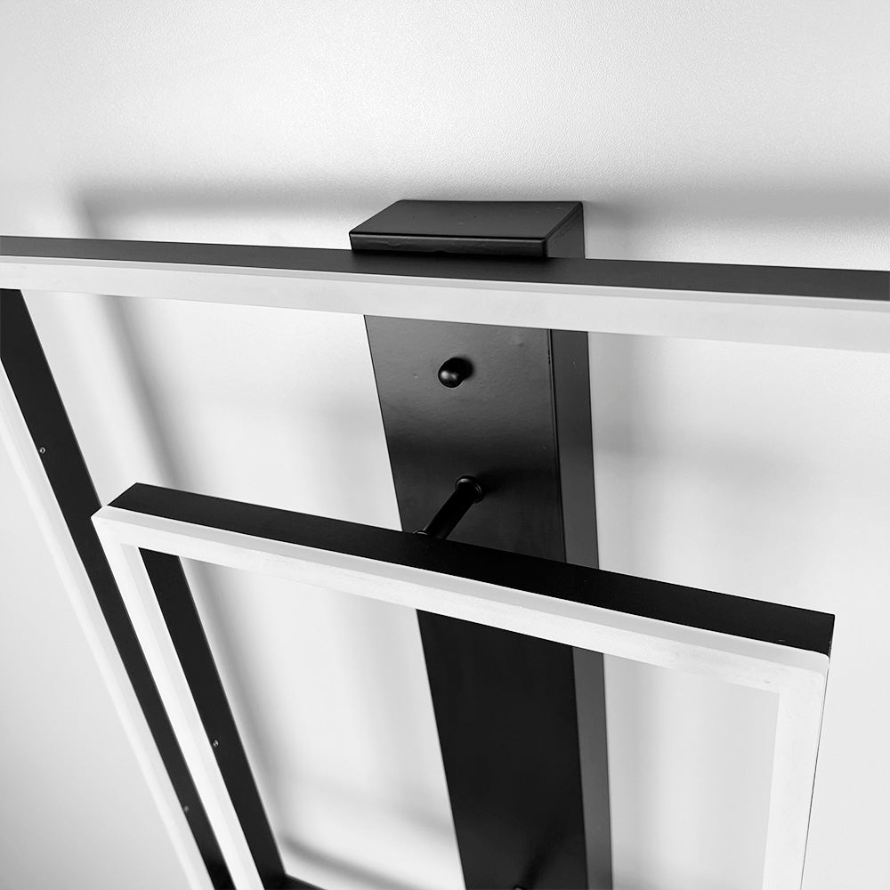 Стельовий світильник чорний D-50 Led 74W 3000K 4000K 6000K Black Square 250318-100004265