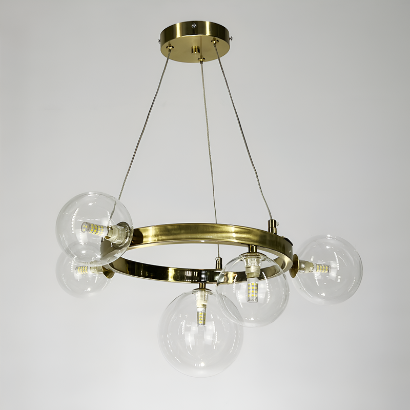 Люстра Modo clear bubble 5xG9 Gold + Clear 250418-100004408