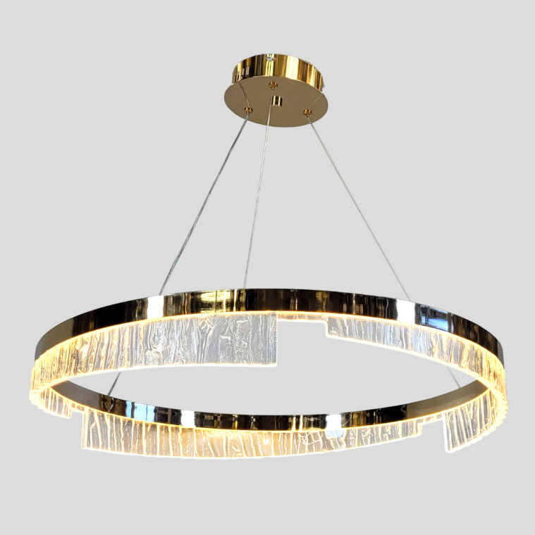 Люстра підвісна Circle D-60cm 30W Gold 250635-100005169