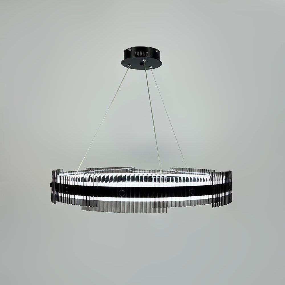 Підвісні світильники люстри Restraint D-60 Led 50W / D-80 Led 67W 3000K 4000K 6000K Black 250118-100004061