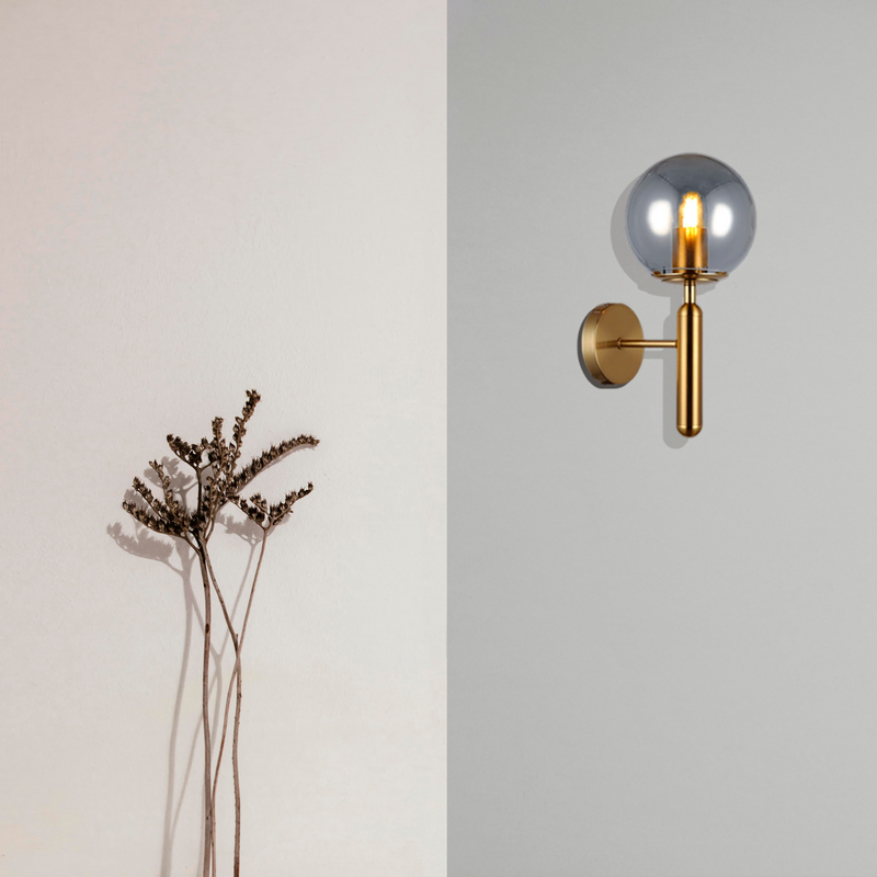 Світильник настінний Faro Bollo Gold+Grey D-15 см E27 240931-100003701