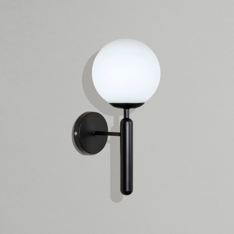 Світильник настінний Faro Bollo -15 cm E27 Black+White  240918-100003732