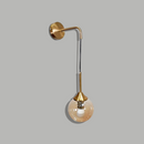 Настінний світильник Bollo pendant D-15 см E27 Gold + Amber 250431-100004305
