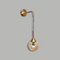 Настінний світильник Bollo pendant D-15 см E27 Gold + Amber 250431-100004305
