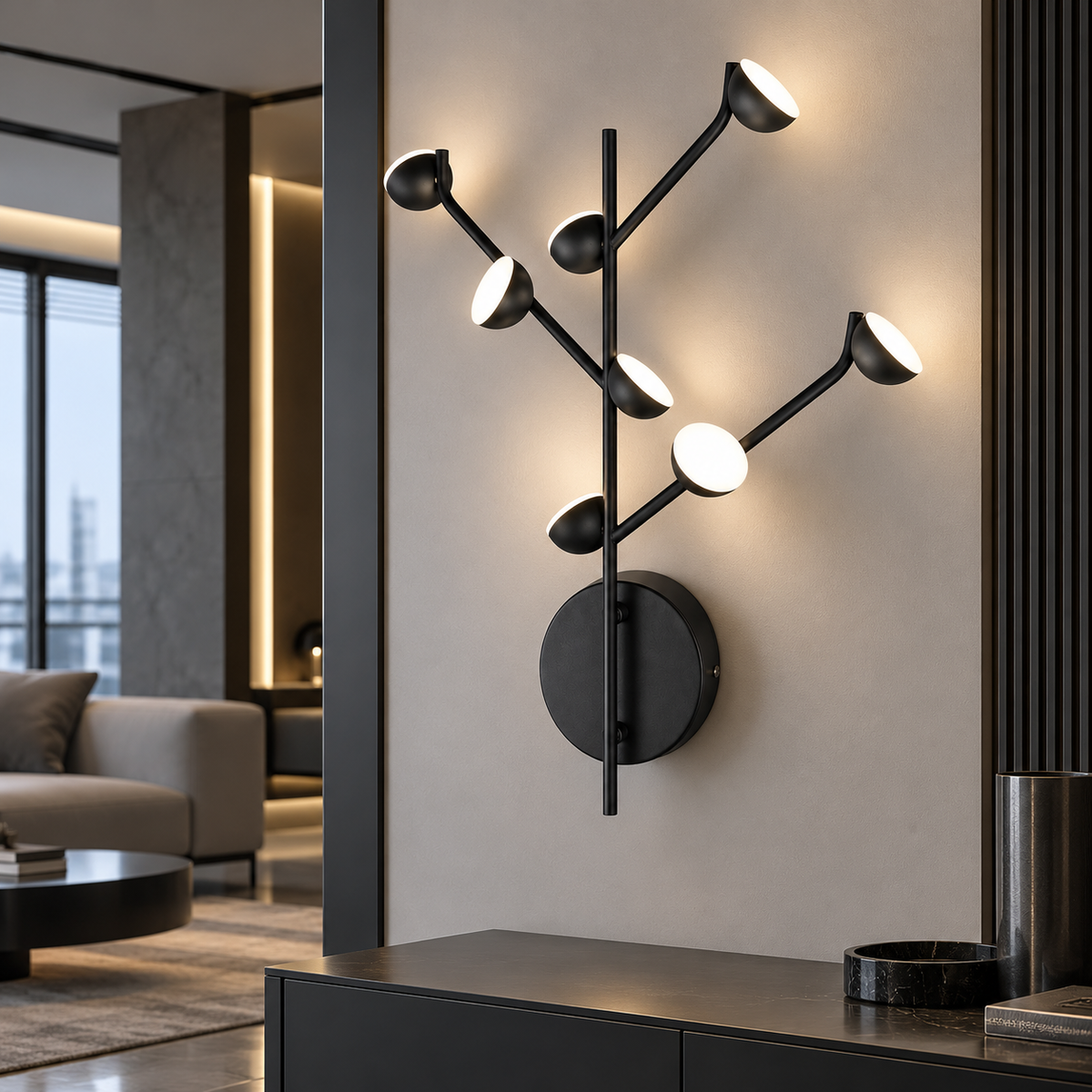 Бра Tree lamp Black 230718-100002325
