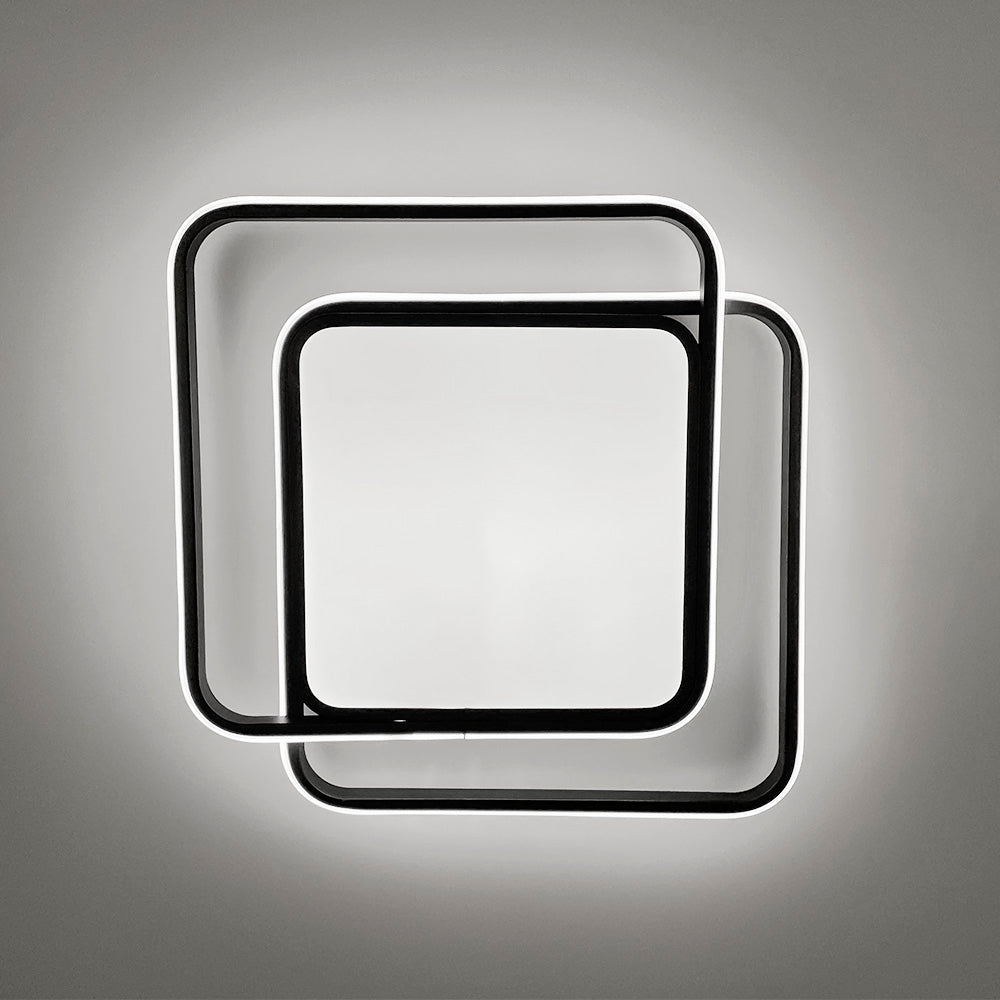 Стельовий світильник Ceiling squares L-47cm Led 70W 3000K-6000K Black 250218-100004207