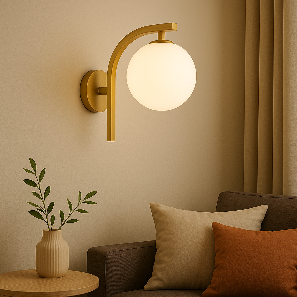 Бра Faro Bollo E14 H-23cm Gold 250563-100004803