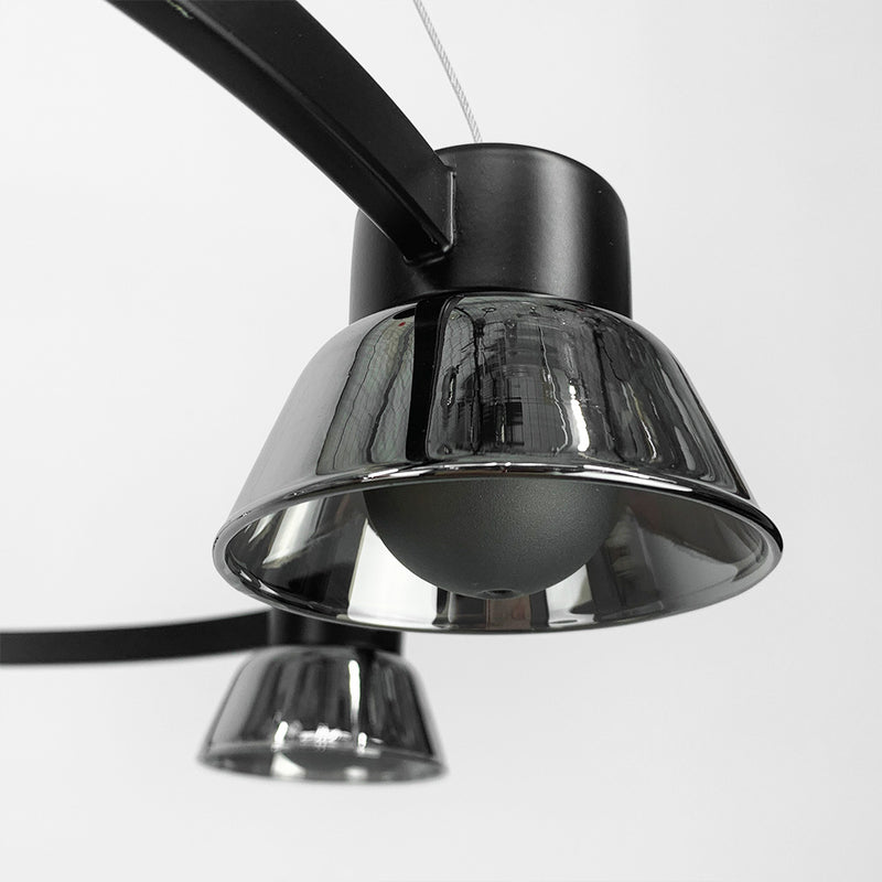 Підвісні світильники Industrial Black + Graphit 3000К-6000К D-60cm Led 12W / D-80cm Led 18W / D-100cm Led 24W 231018-100002689