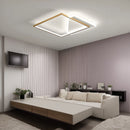 Люстра стельова Double ceiling L500 Led 36W 3000K 4000K 6000K Gold + White 240676-100003429