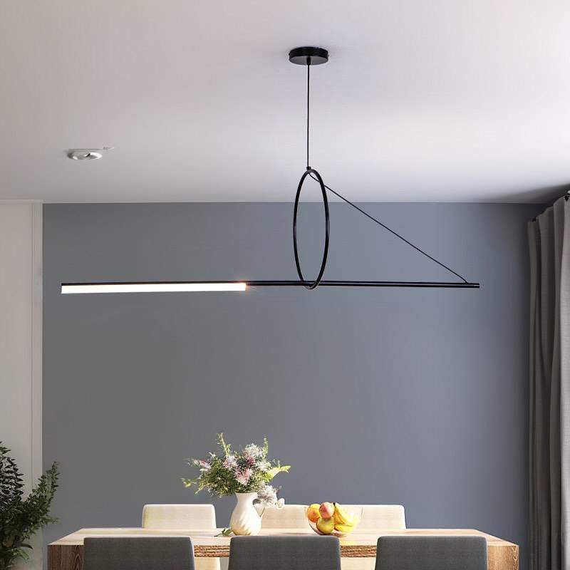 Підвісний світильник чорний L-120 cm Led 14W Black Arrow Geometry 240622-100003427
