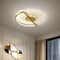 Стельовий світильник Pero ceiling D490 Led 48W 3000K 4000K 6000K Gold 250335-100004230