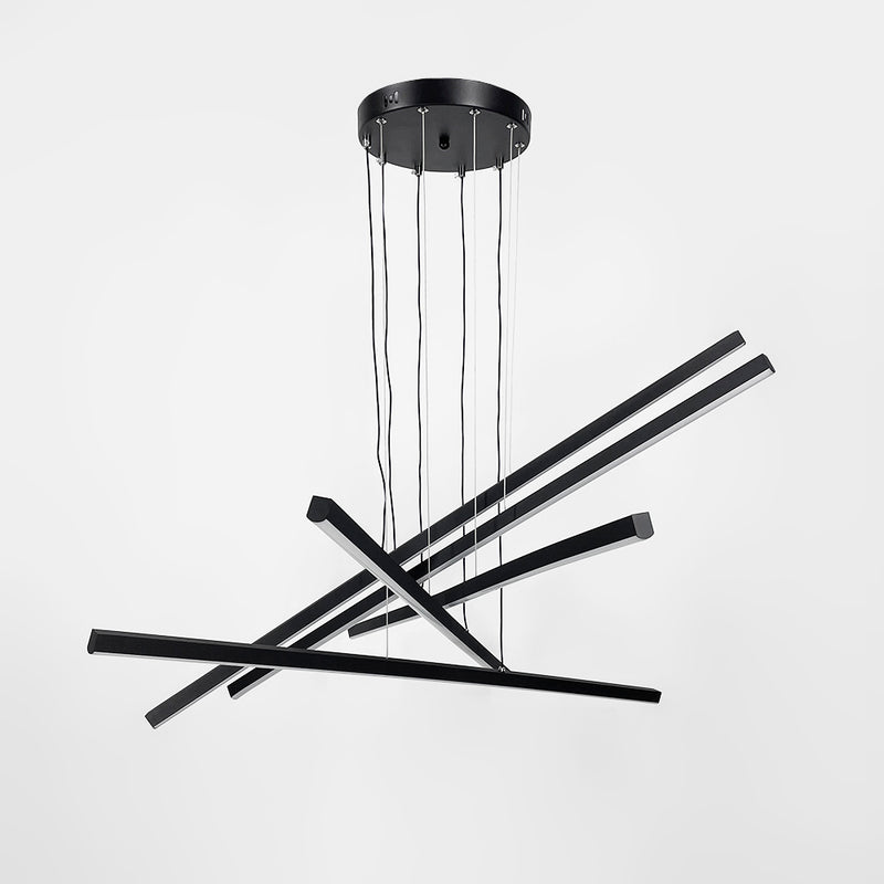 Підвісний світильник Geometry D1010 Led 124W 3000K 4000K 6000K Black 250218-100004140