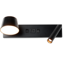 Настінний світильник чорний з вимикачем та USB L-29.5 cm Led 10W 4200K Black Tenn 251274-100006986
