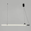 Підвісний світильник Tube L-100 см Led 16W 4000K Black 230618-100002220