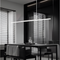 Підвісні світильники Simple long L-100 cm Led 40W / L-130 cm Led 48W 4000K Black / White 250358-100004228