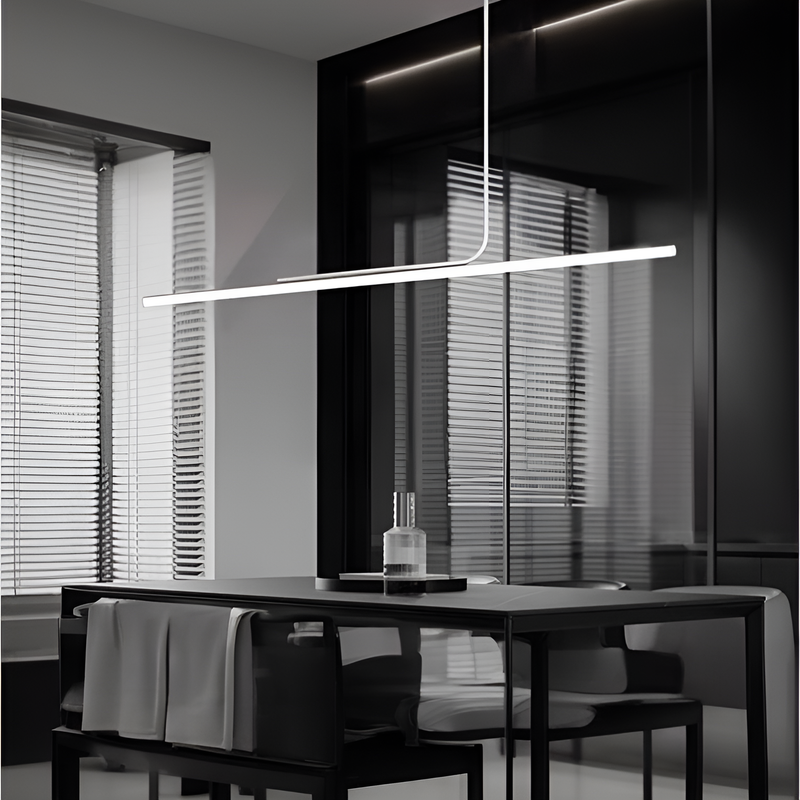 Підвісні світильники Simple long L-100 cm Led 40W / L-130 cm Led 48W 4000K Black / White 250358-100004228