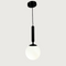 Підвісний світильник Bollo Faro D-15cm E27 Black 250518-100005022